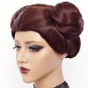 Star Wars brown double ball head wig