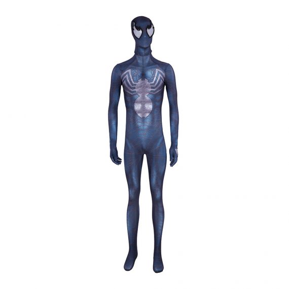 super hero zentai Unisex Lycra Spandex comic venom spiderman Cosplay Costume for men and boys