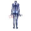 The Flash Superheroes costume blue Female Flash cosplay Bodysuit