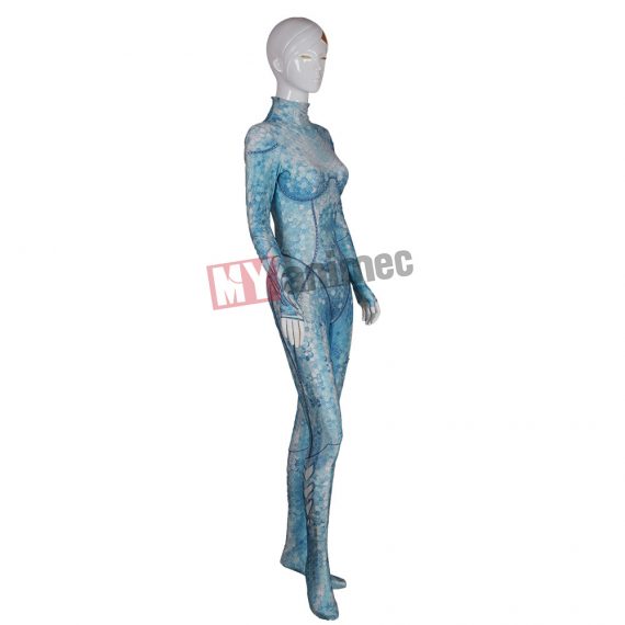 Halloween 3D printed Aquaman the Queen of Atlantis Mera Atlanna cosplay costume superhero tights