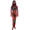 Halloween Zentai Lycra Women Venom Red Cloak Spider-Man Cosplay Tights Jumpsuit Costume