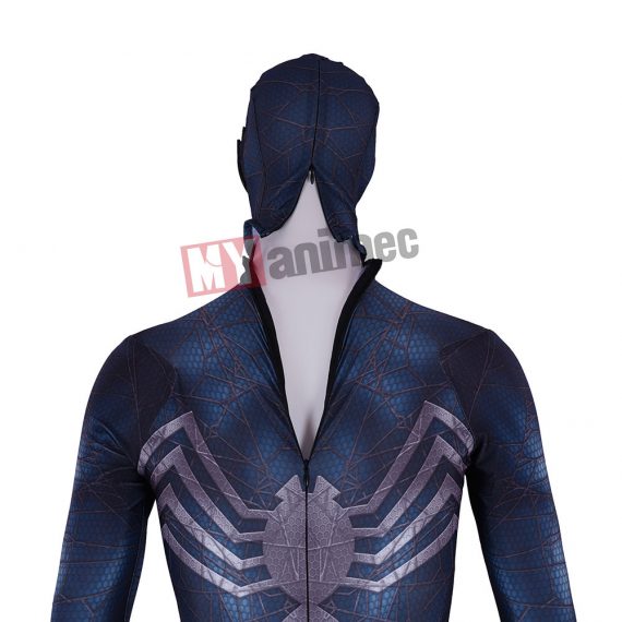 super hero zentai Unisex Lycra Spandex comic venom spiderman Cosplay Costume for men and boys