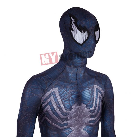 super hero zentai Unisex Lycra Spandex comic venom spiderman Cosplay Costume for men and boys