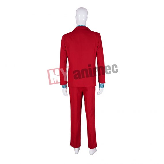 Joker Costume Joaquin Phoenix cosplay suit Halloween Clown Costumes
