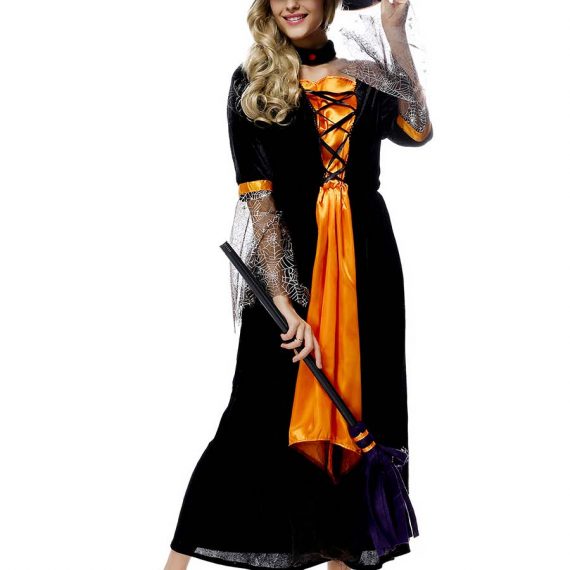 Halloween adult witch costume Cosplay party costume