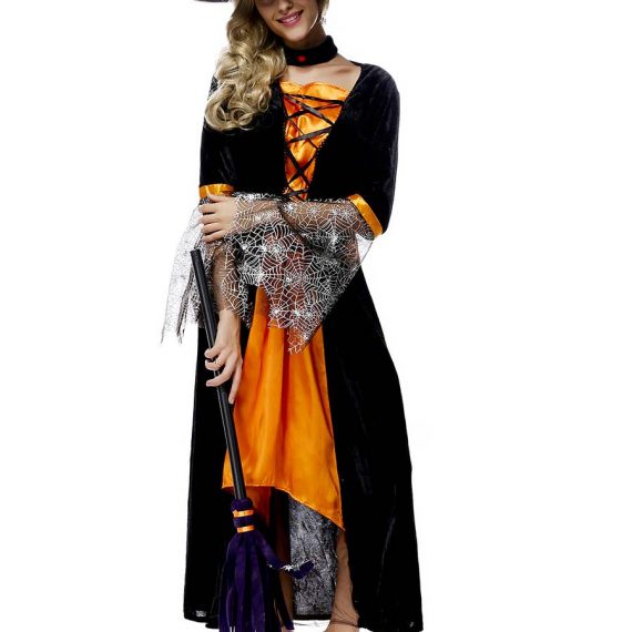 Halloween adult witch costume Cosplay party costume