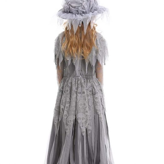 Halloween Ghost Princess Cosplay Skeleton Bridal Costume Girls Ghost Festival Party