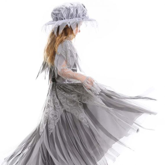 Halloween Ghost Princess Cosplay Skeleton Bridal Costume Girls Ghost Festival Party