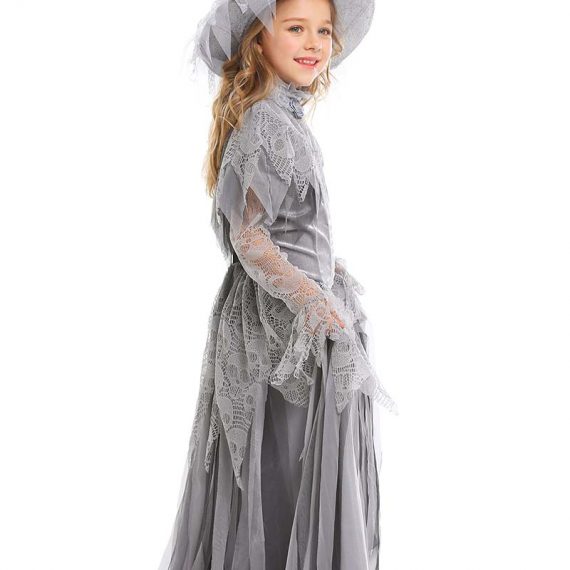 Halloween Ghost Princess Cosplay Skeleton Bridal Costume Girls Ghost Festival Party