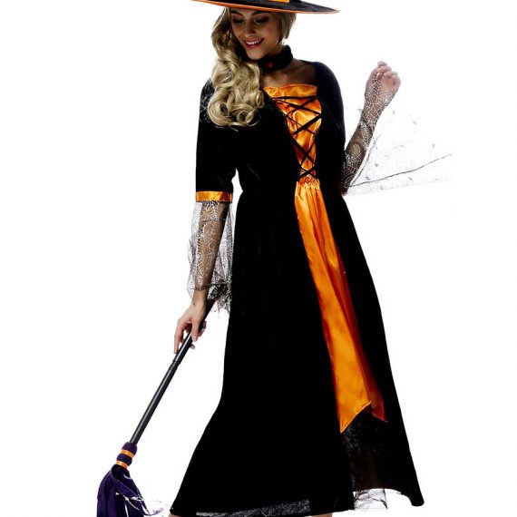 Halloween adult witch costume Cosplay party costume