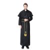 Cosplay Halloween Easter Carnival Adult Male Priest Play Costume in Europe and America