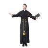Cosplay Halloween Easter Carnival Adult Male Priest Play Costume in Europe and America