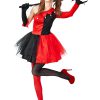 Halloween adult costume circus clown cosplay movie hero villain Harleen Quinzel costume