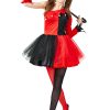 Halloween adult costume circus clown cosplay movie hero villain Harleen Quinzel costume