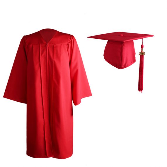 Graduation Gown Cap Tassel Set 2020 for High School and Bachelor