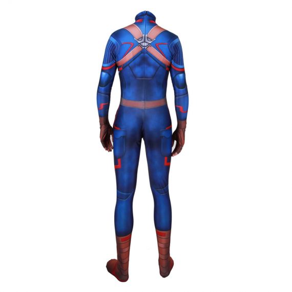The Avengers Costumes Captain America Steve Rogers and Black Widow Couple Cosplay costume