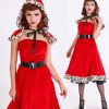 Halloween Party Little Red Riding Hood Cosplay Costume