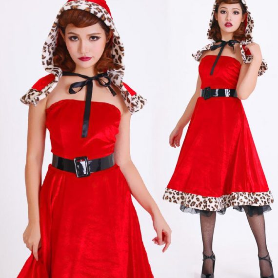 Halloween Party Little Red Riding Hood Cosplay Costume