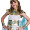 Halloween Egyptian queen cosplay costume kids set