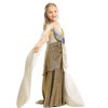 Halloween costume ancient Egyptian mythology long dress kids stage costume