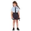 Children's halloween cosplay costume police uniform dress