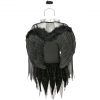 Ladies halloween costume black angel cosplay demon dark angel dress
