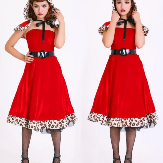 Halloween Party Little Red Riding Hood Cosplay Costume