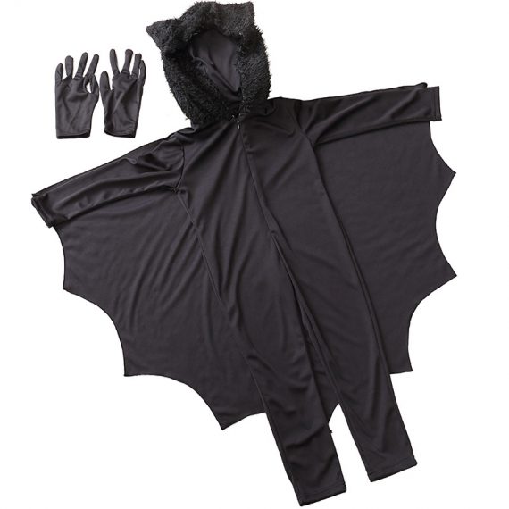 Unisex Kids Performance Colthing Jumpsuit Bat Halloween Costume