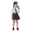 Children's halloween cosplay costume police uniform dress