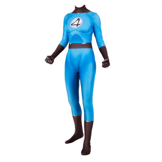 Fantastic Four Cosplay Mr.Fantastic Invisible Woman Couple Costumes