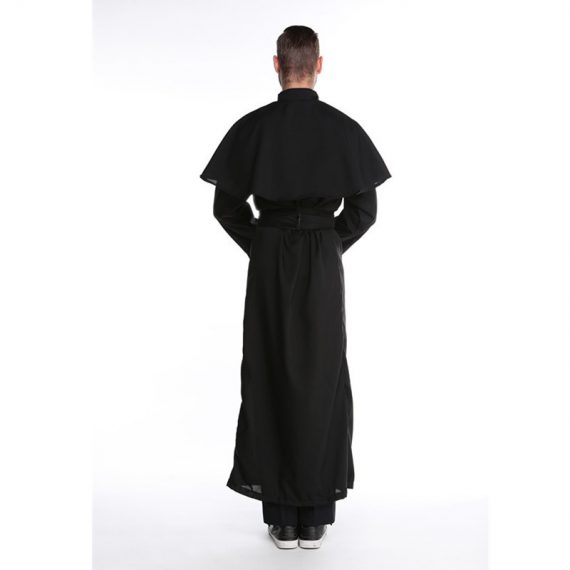 Halloween cosplay nun priest masquerade performance costume