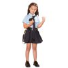 Children's halloween cosplay costume police uniform dress