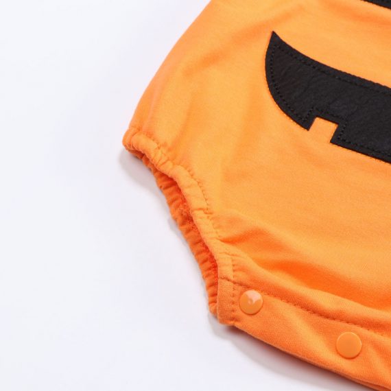 Kids clothing children halloween costume baby pumpkin jumpsuit three-piece suit