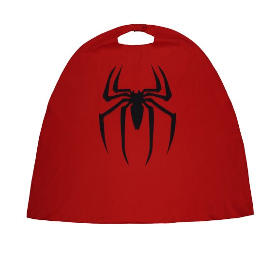 Lycra Spandex fabric Spiderman and Flash cosplay cloaks blindfolds for kids