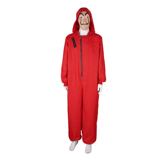 Spanish movie La casa de pape cosplay one-piece costume