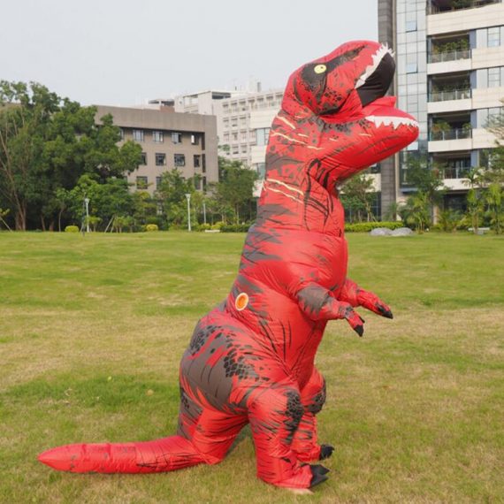 dinosaur inflatable cothing adult Christmas party cosplay t rex costume