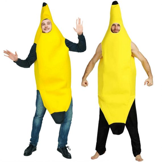 Adult Halloween clothes banana stage performance costume