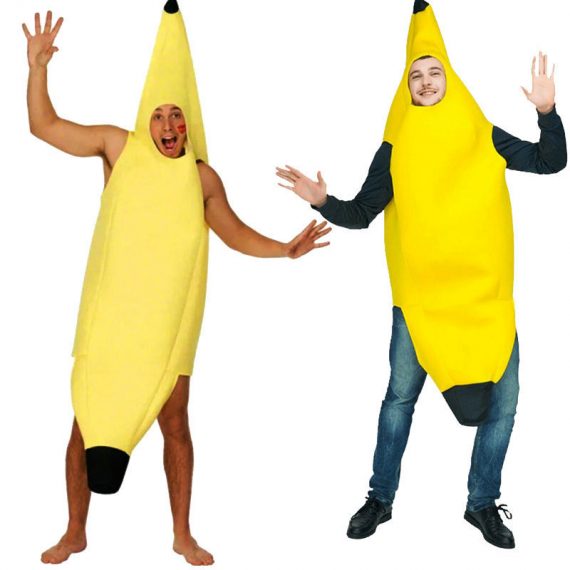 Adult Halloween clothes banana stage performance costume