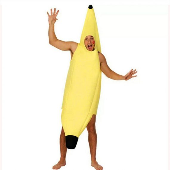 Adult Halloween clothes banana stage performance costume