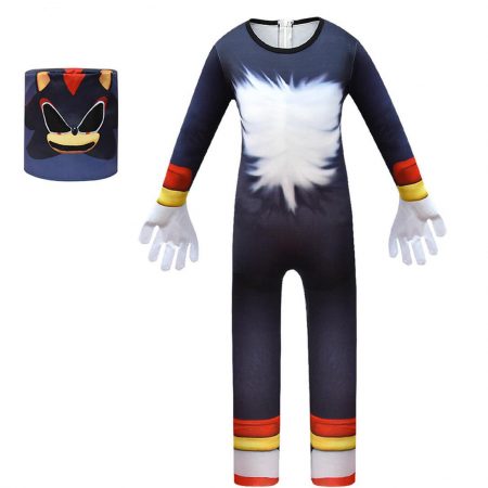 Halloween costume boy Hedgehog Sonic cosplay kids performance clothes