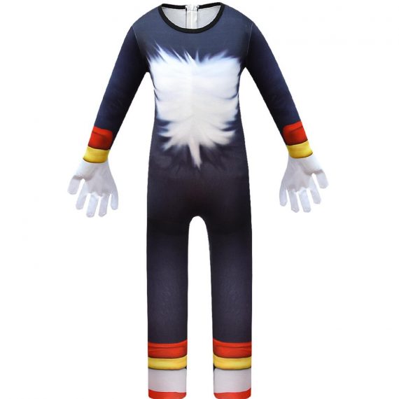 Halloween costume boy Hedgehog Sonic cosplay kids performance clothes