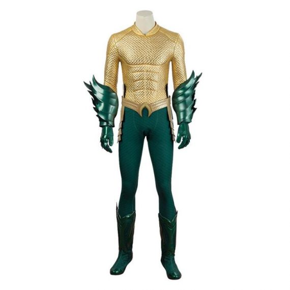 Popular movie Aquaman cosplay costume suit men superhero cos clothes