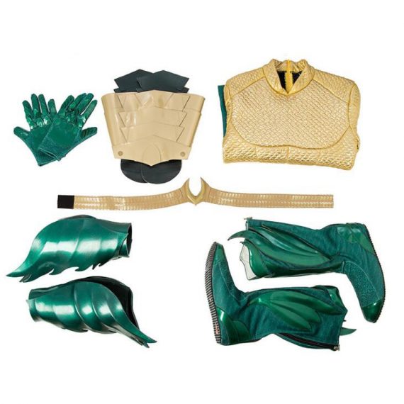 Popular movie Aquaman cosplay costume suit men superhero cos clothes