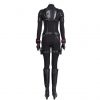 The avengers superhero black widow jumpsuit cosplay black suit