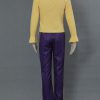 Batman: Arkham City Joker cosplay costume halloween set for men