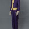 Batman: Arkham City Joker cosplay costume halloween set for men