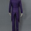 Batman: Arkham City Joker cosplay costume halloween set for men