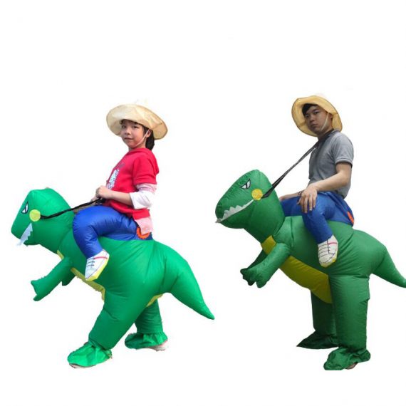 Dinosaur inflatable costume creative cartoon doll cos adults kids clothing