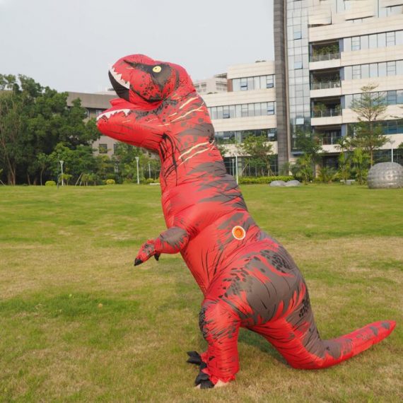 halloween and chirstmas t rex costume inflatable dinosaur costume for kids