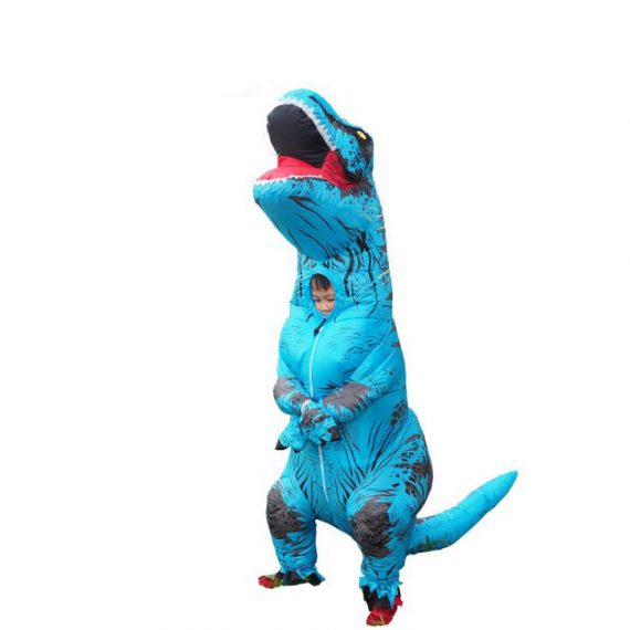 halloween and chirstmas t rex costume inflatable dinosaur costume for kids